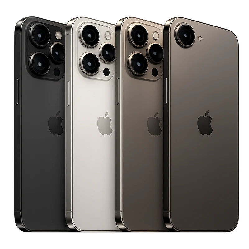 Modelos de iPhone disponíveis na Jiraiyatec
